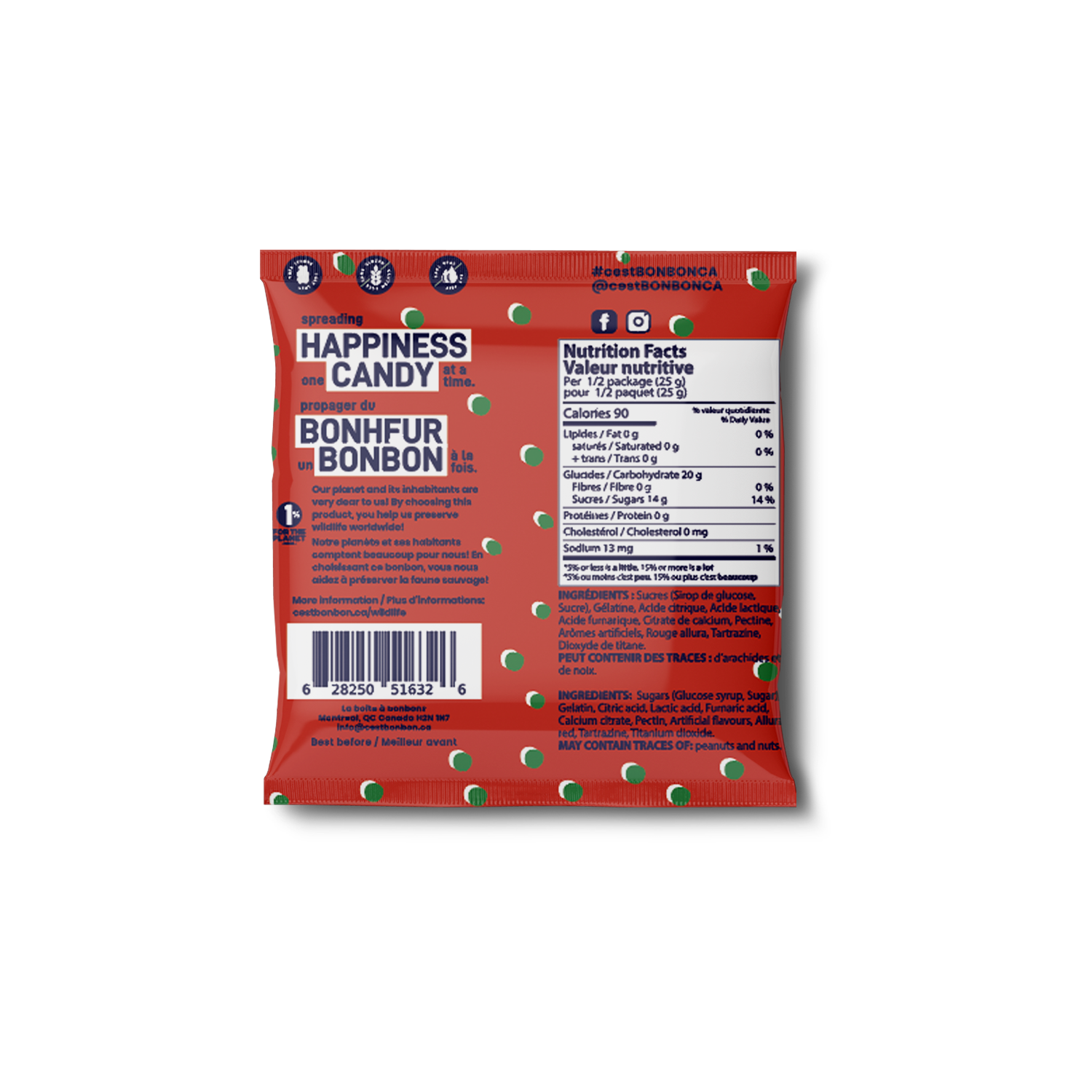 C'est BonBon Christmas Swirls 50g