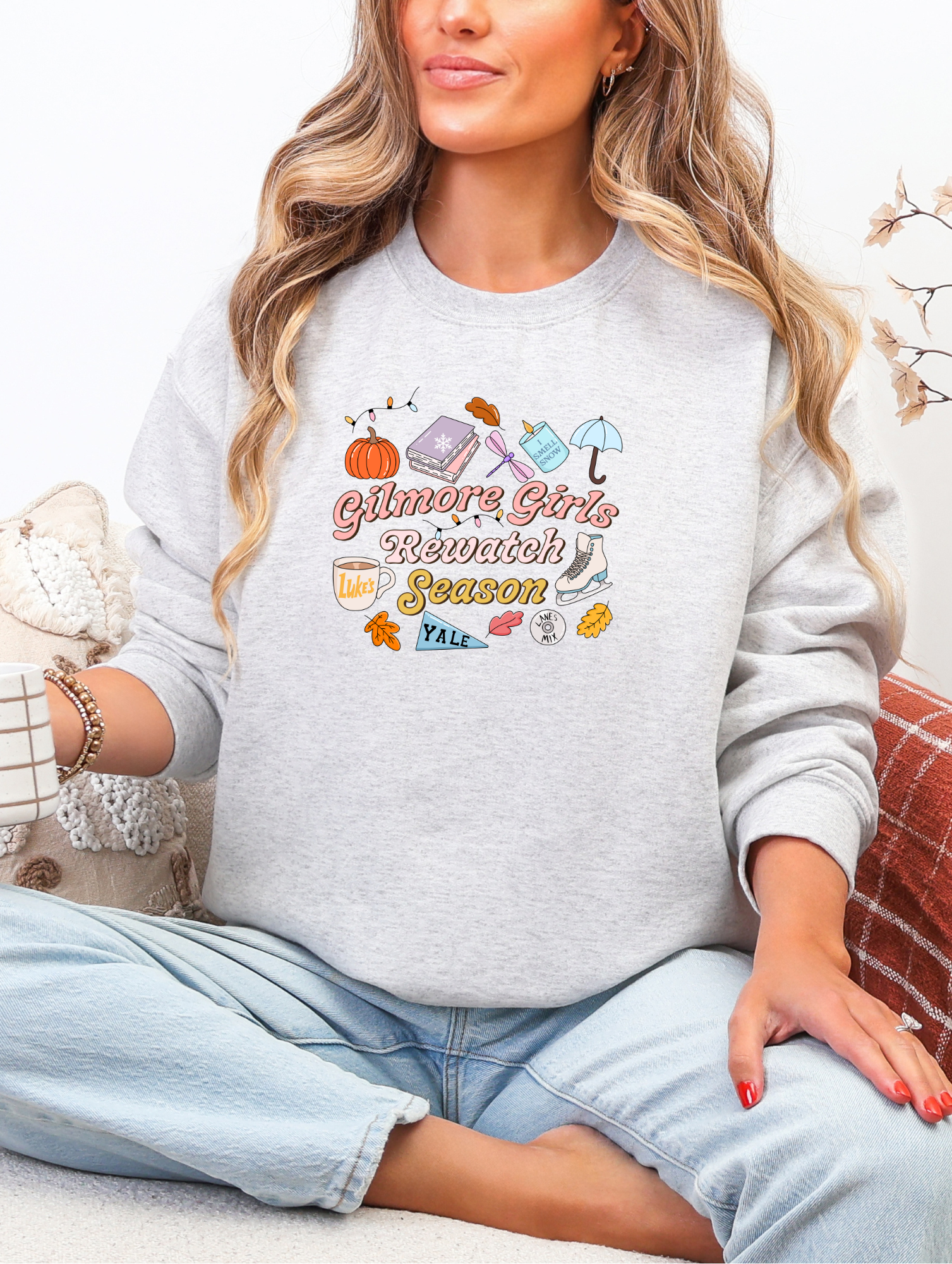 GG Rewatch Season Graphic Sweater