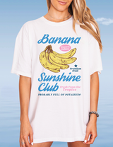 Banana Sunshine Club Vintage Tee