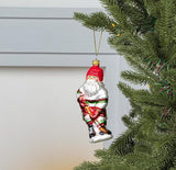 Skating Santa Ornmanet