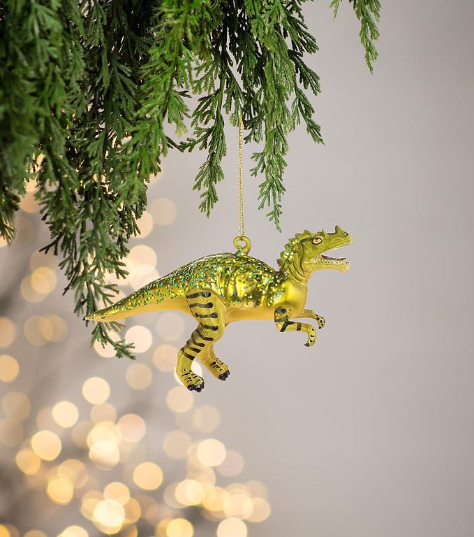 Glass T-Rex Ornament alternate view