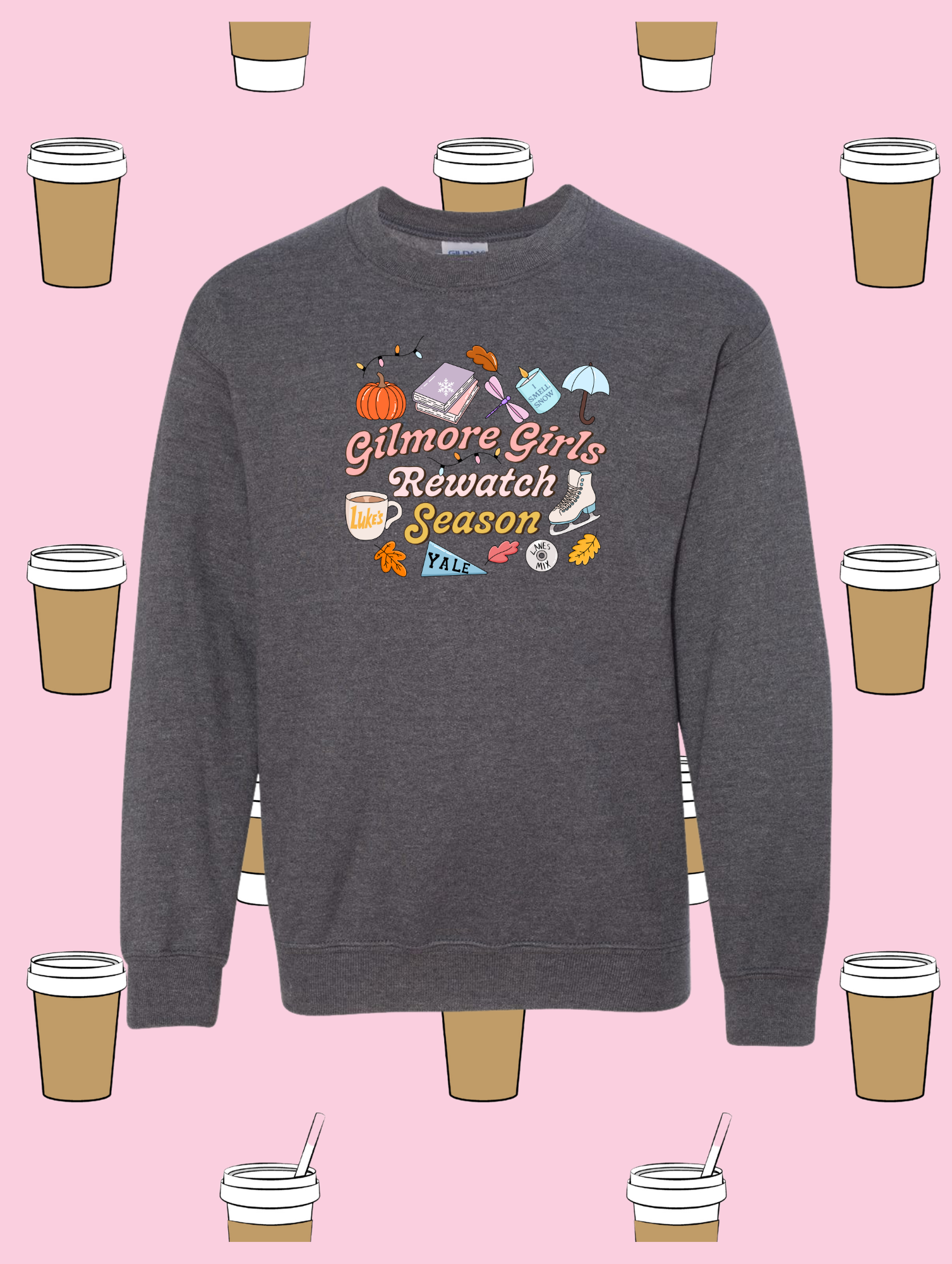 GG Rewatch Season Graphic Sweater