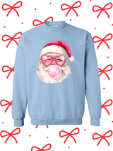 Jolly Bubblegum Santa Sweater