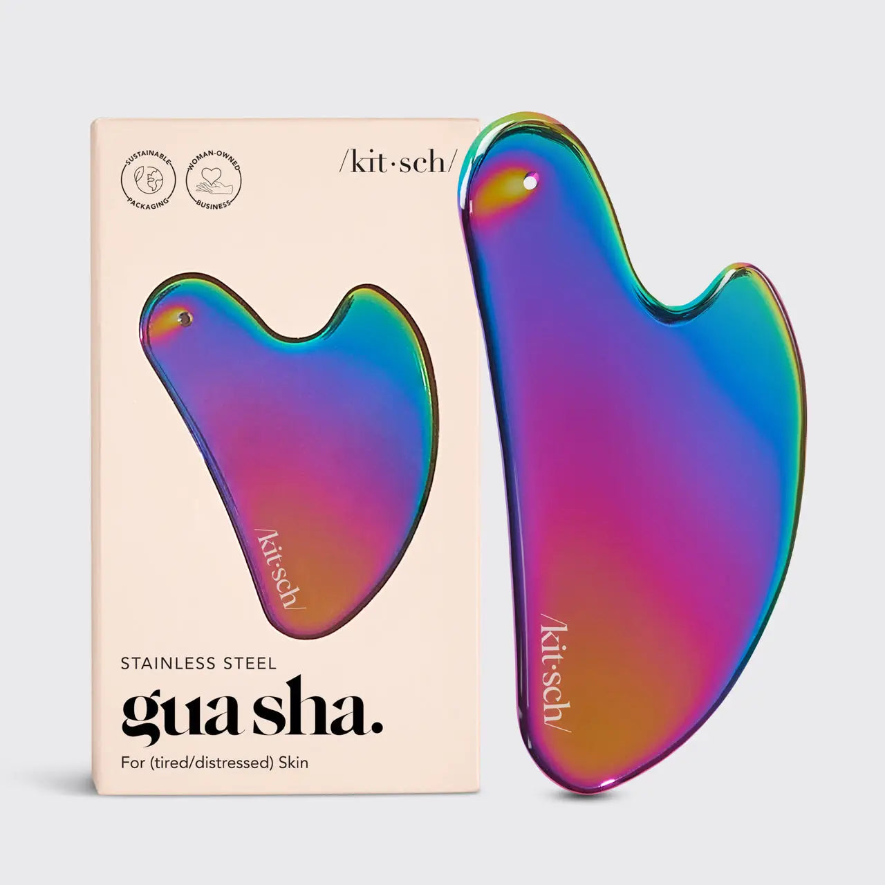 Stainless Steel Gua Sha Iridescent