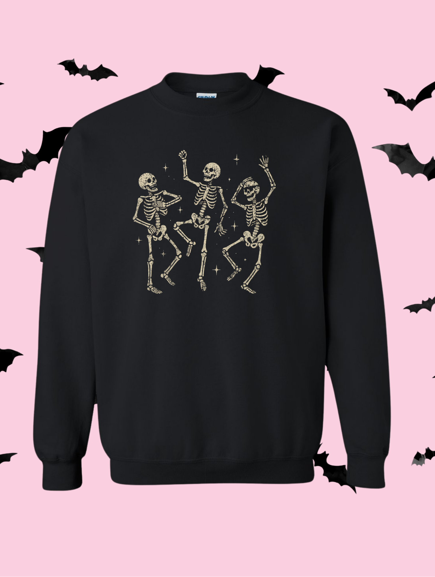 Dancing Bones Graphic Sweater