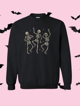 Dancing Bones Graphic Sweater
