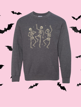 Dancing Bones Graphic Sweater