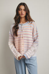 Over The Rainbow Cardigan Button Up