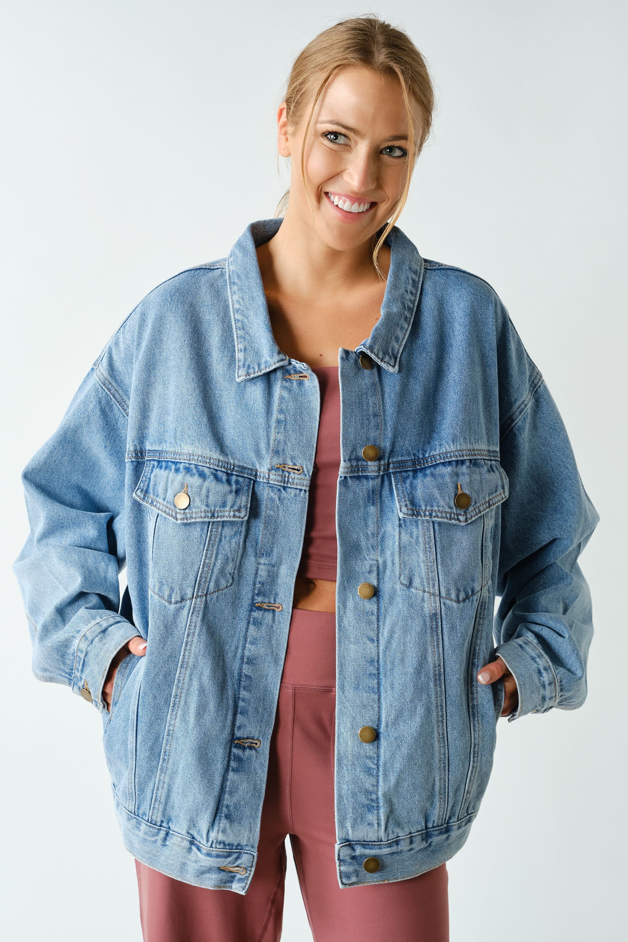 Boxy Cut Icon Denim Jacket