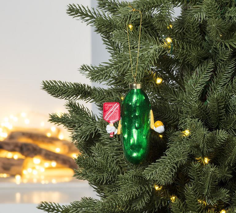 Pickle Ball Pickle Ornament