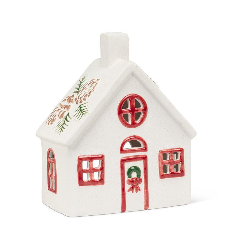 Festive House Tealight Holder view 2
