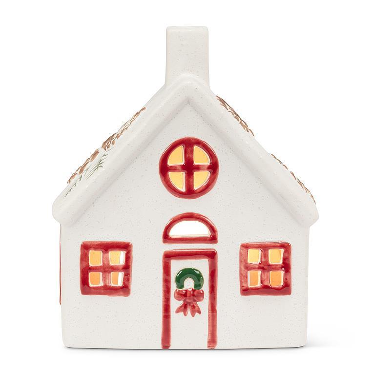 Festive House Tealight Holder view 3