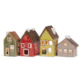 Small House Tealight Holder Grey view 4