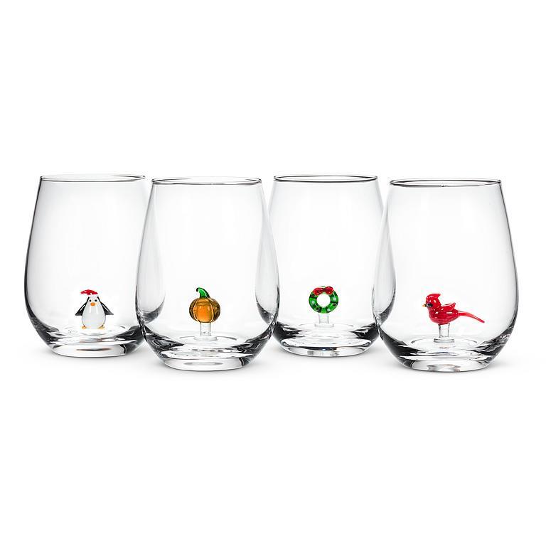 Cardinal Stemless Wine Glass view 3