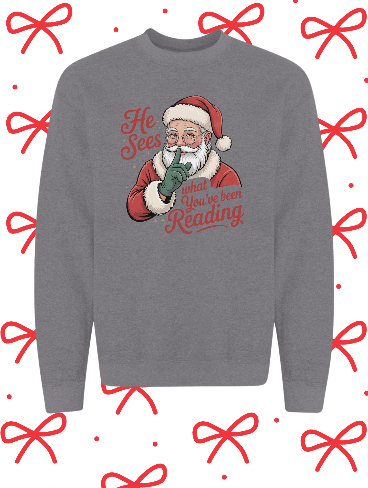 Naughty Reading Sweater
