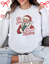 Naughty Reading Sweater