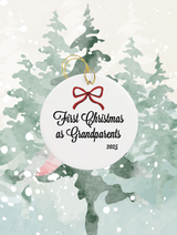 "Firsts" Christmas Ornaments