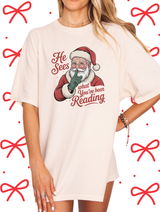 Naughty Reading Tee