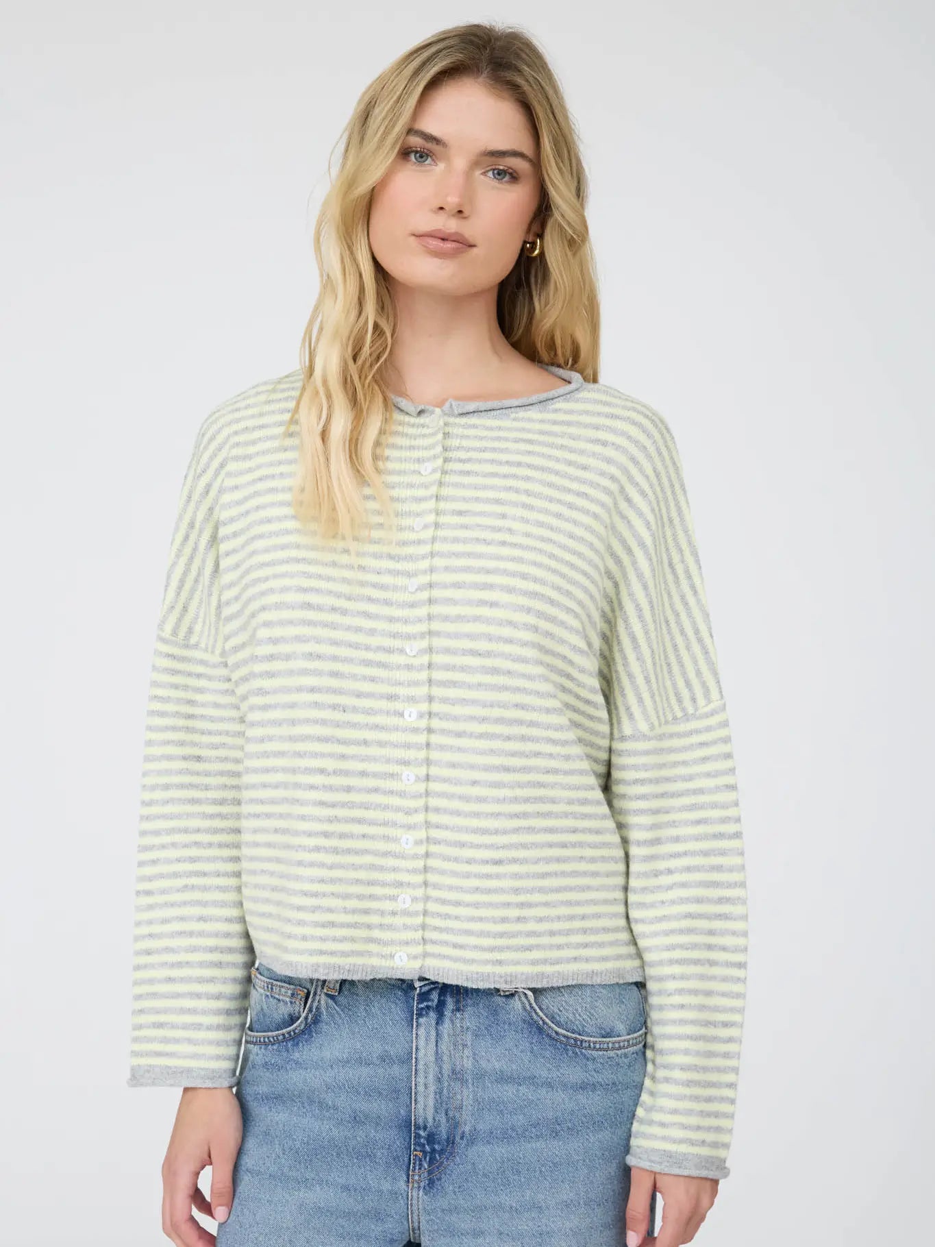 Summer Night Stripe Cardigan