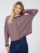 Summer Night Stripe Cardigan