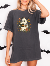 BOOked for Halloween Graphic Tee