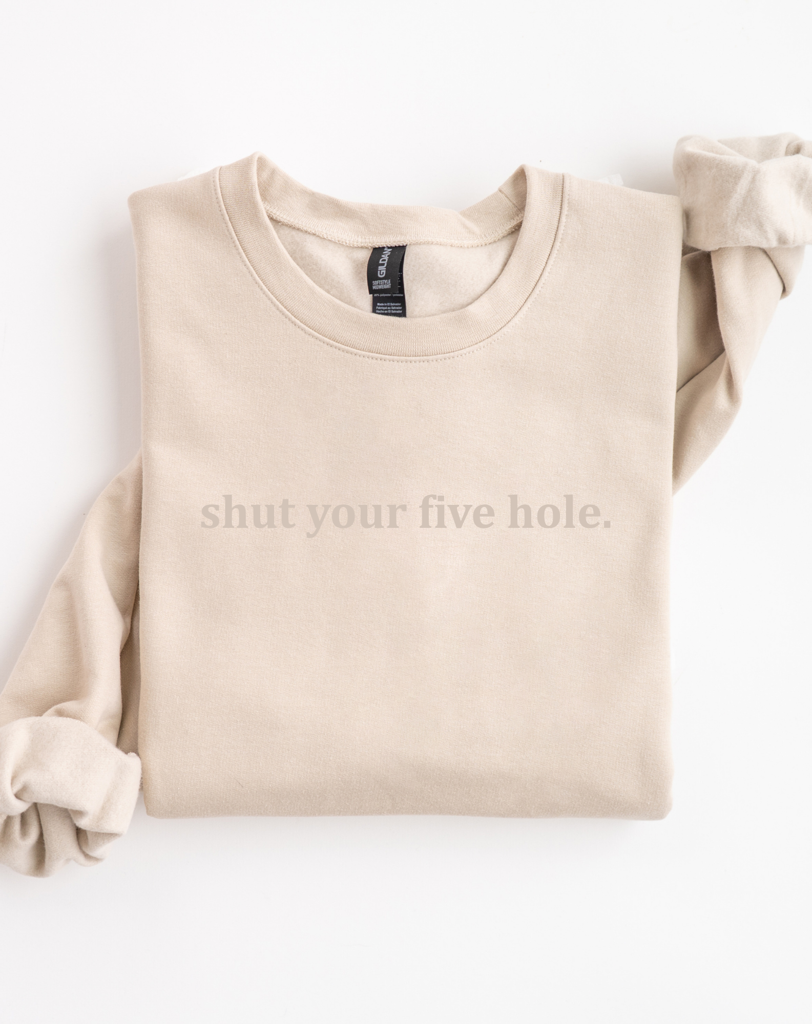 Shut your five hole Hockey Pullover