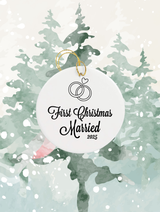 "Firsts" Christmas Ornaments