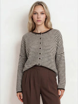 Summer Night Stripe Cardigan