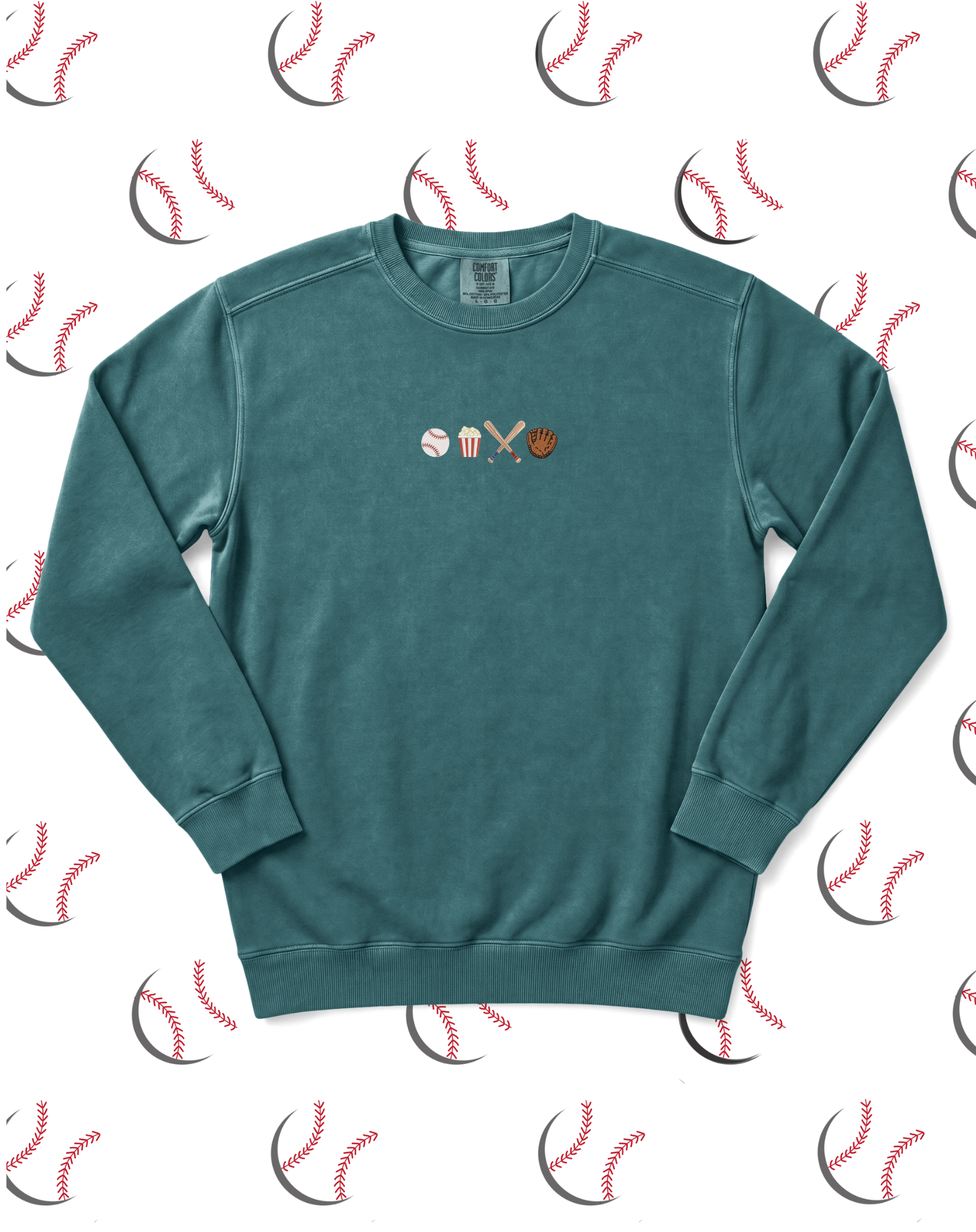 Baseball Icon Pullover