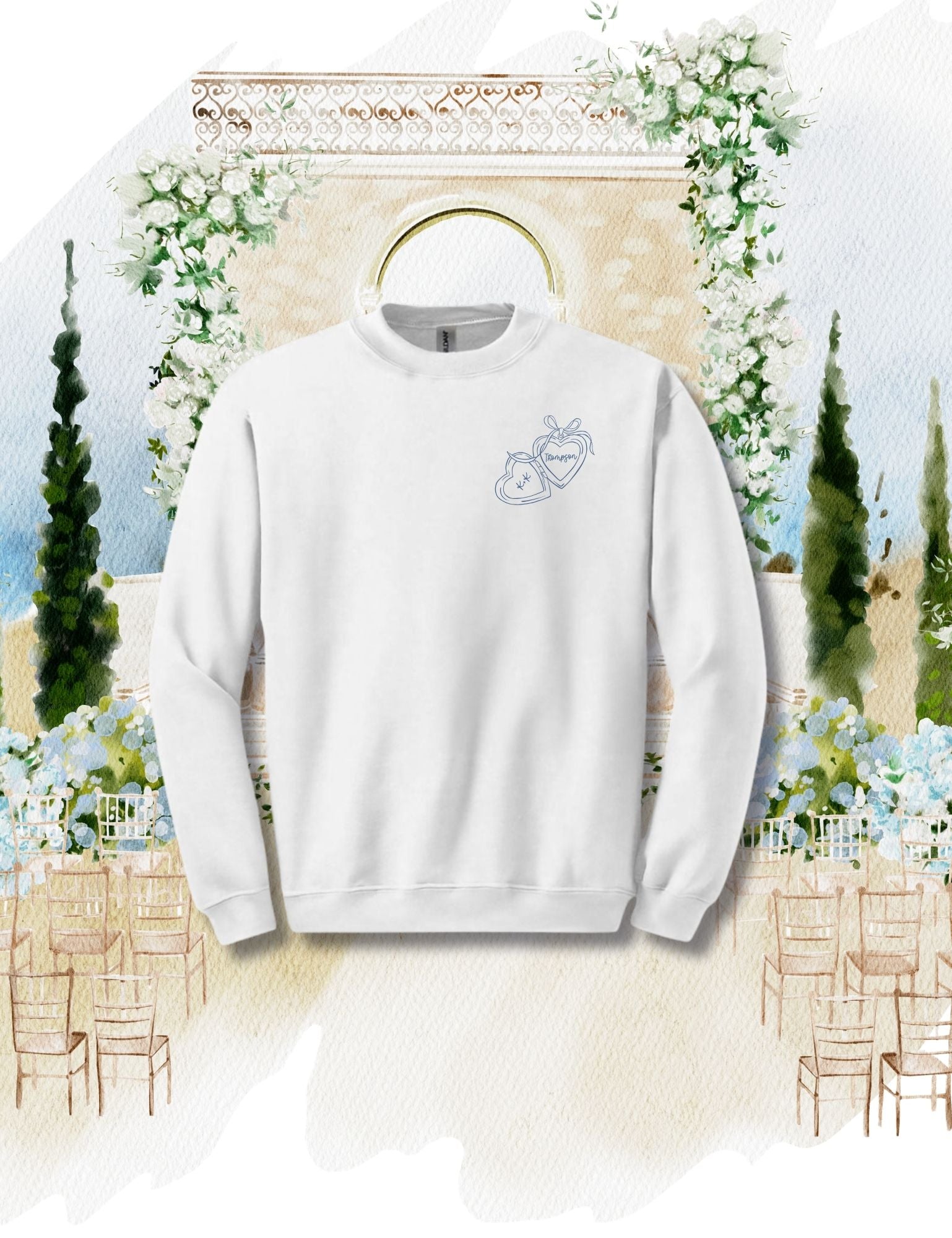 Customizable "Bride" Graphic Sweater