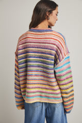 Over The Rainbow Cardigan Button Up