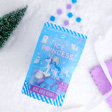 Ice Princess Mini Bath Bombs with Bath Light