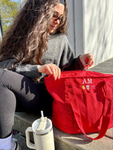 Custom Embroidered Tote Bag