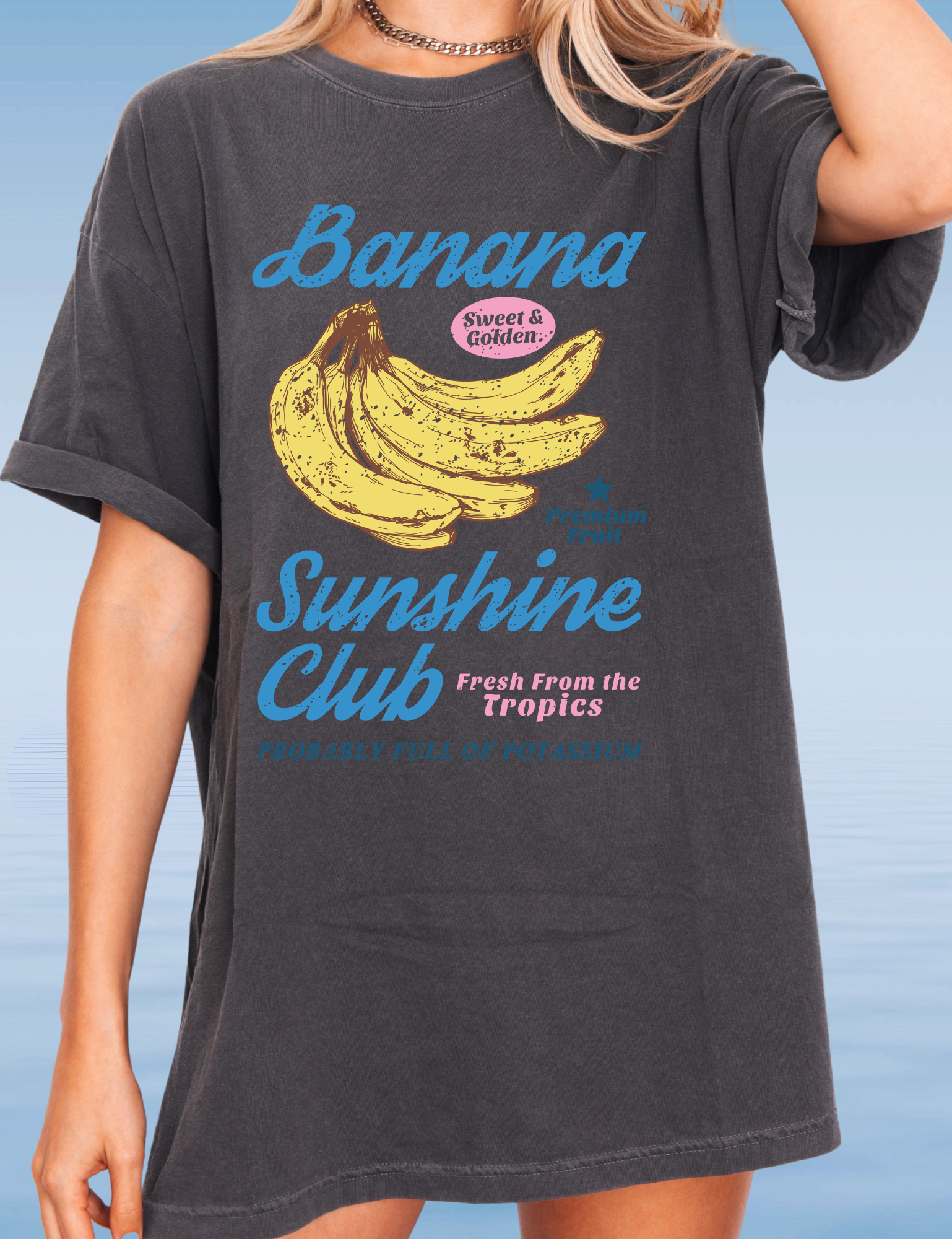 Banana Sunshine Club Vintage Tee