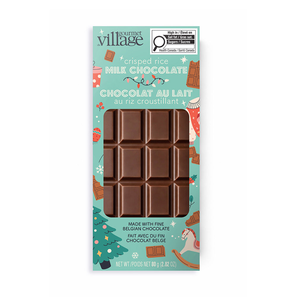 Crisped Rice Milk Chocolate Bar