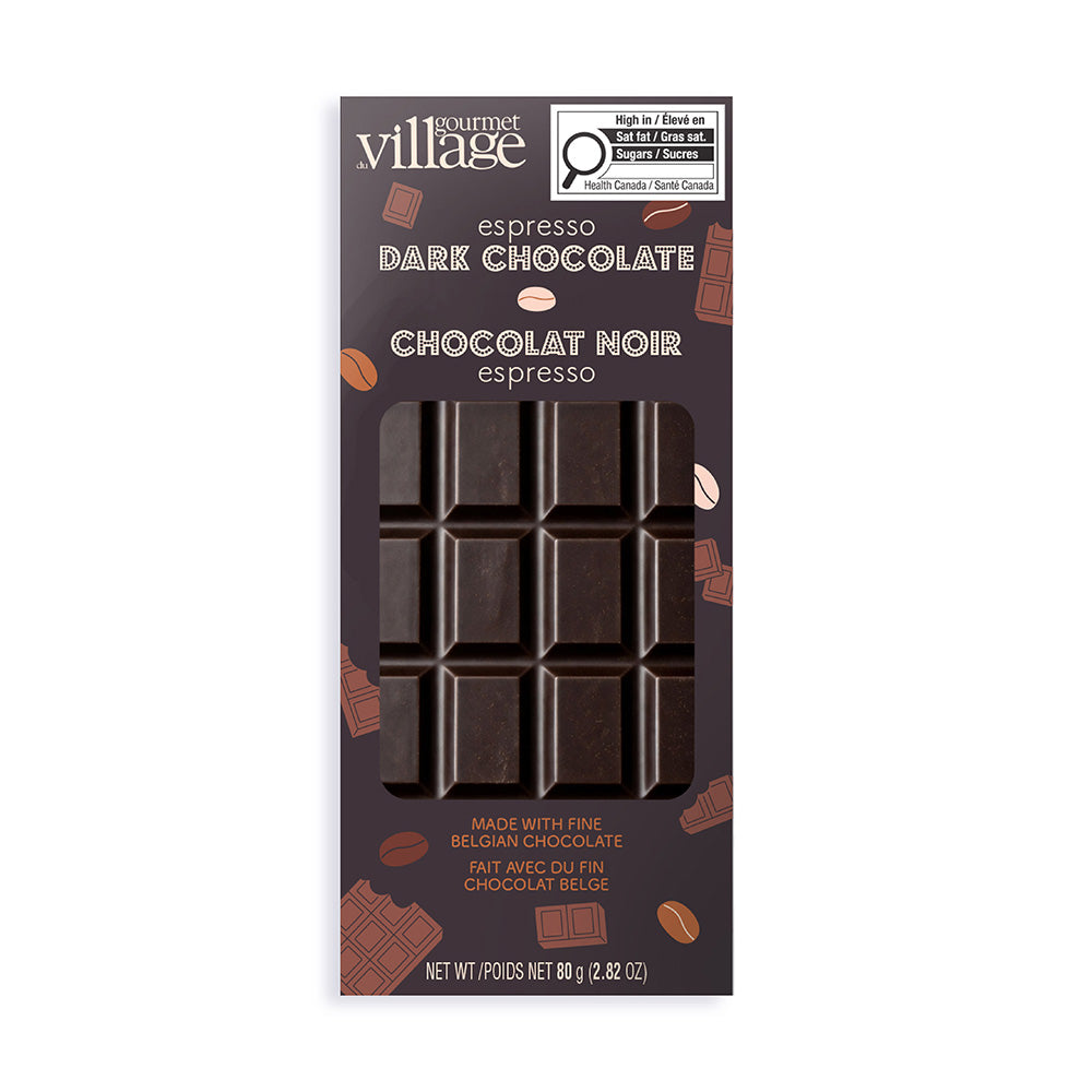 Espresso Dark Chocolate Bar