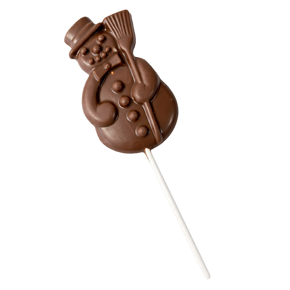 Snowman Milk Chocolate Lollipop