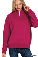 Rory Half Zip Sweatshirt