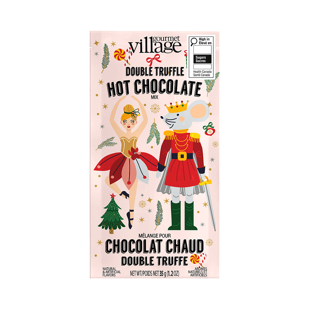 Gourmet du Village Nutcracker Ballet hot chocolate packet