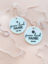 Custom 'In Memory' Ceramic Ornaments