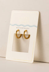 15mm Tube Hoop Earring (Pre-Order)