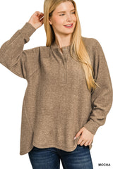 Harper Brushed Melange Sweater