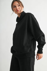 Cozycore Cotto Blend Mockneck Sweater