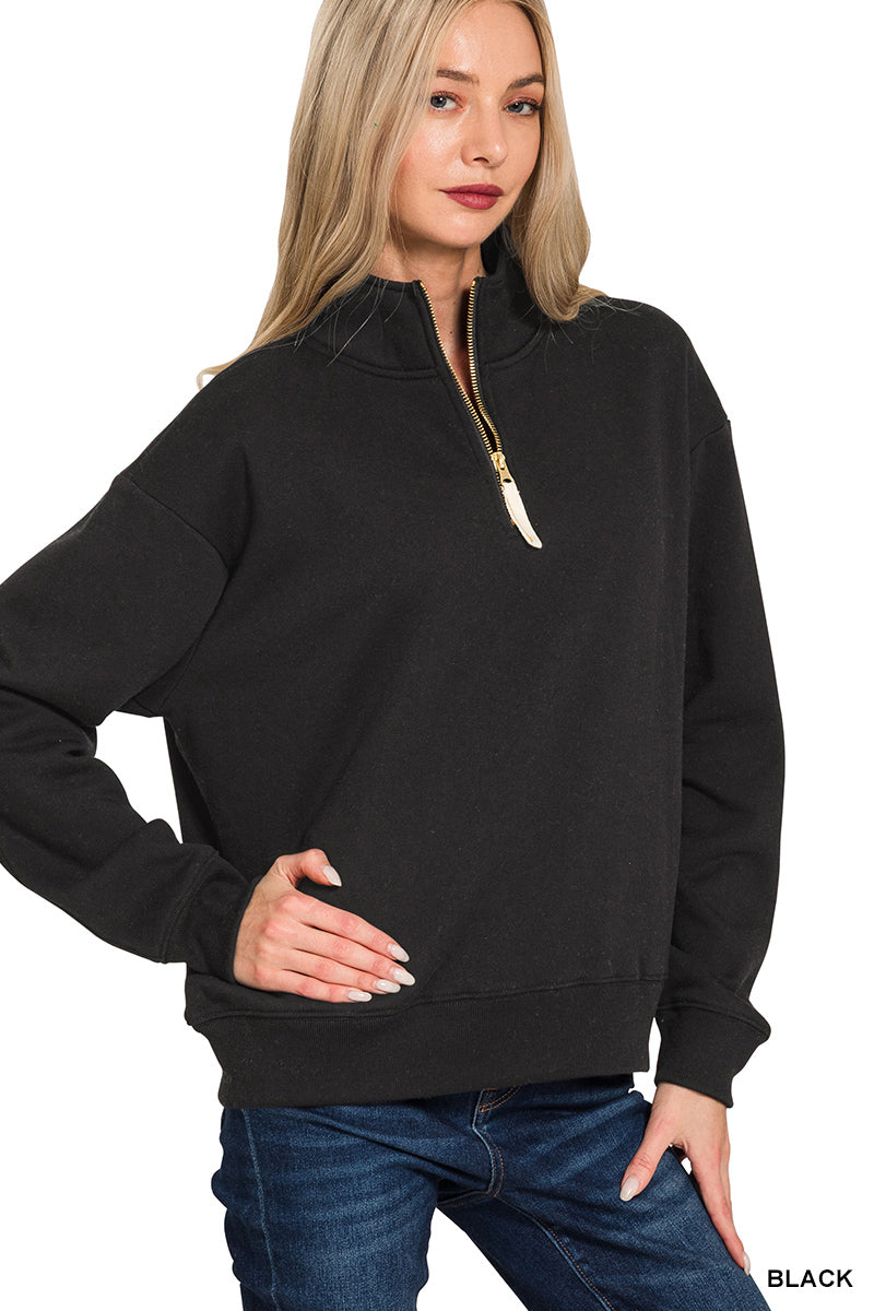 Rory Half Zip Sweatshirt