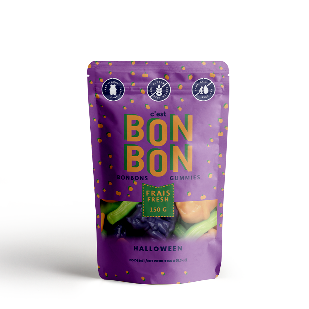 C'est BonBon Halloween 150g gummy candy bag
