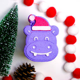 Hippopotamus For Christmas Bath Bomb