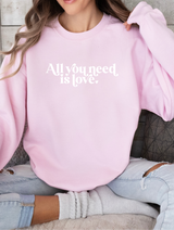 All You Need is Love Graphic Top