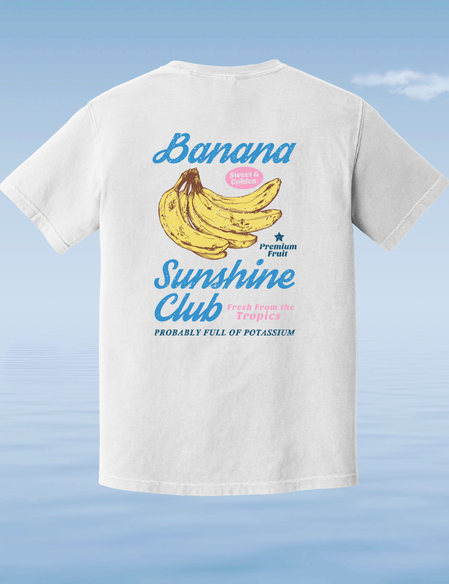 Banana Sunshine Club Vintage Tee
