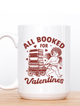 Booked for Valentine's Day Ceramic Mug