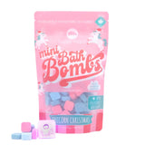 Unicorn Christmas Mini Bath Bombs with Bath Light